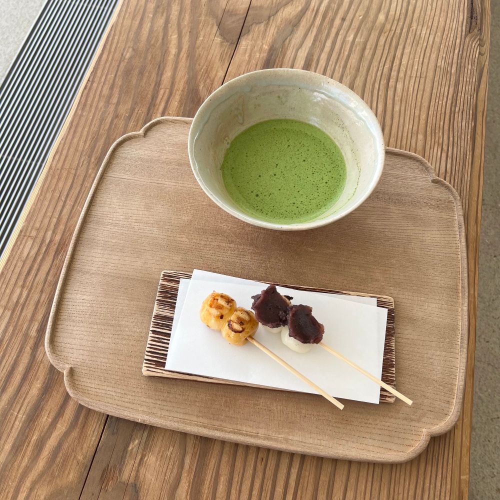あみじま茶屋 お抹茶とお団子