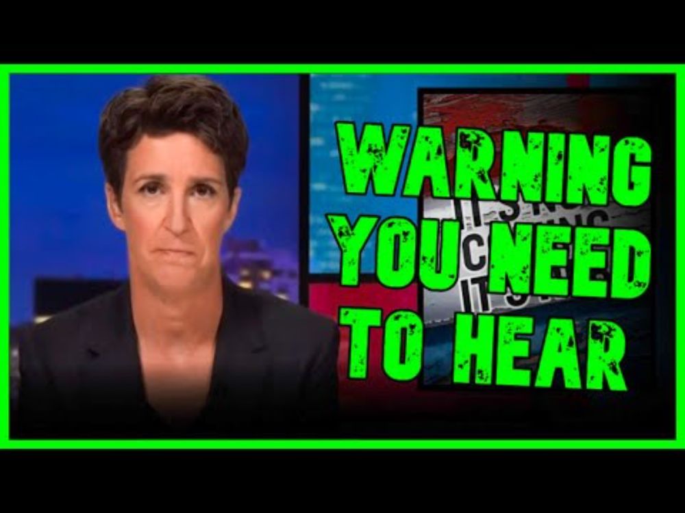 Maddow Delivers CHILLING Warning You Have To See To Believe | The Kyle Kulinski Show