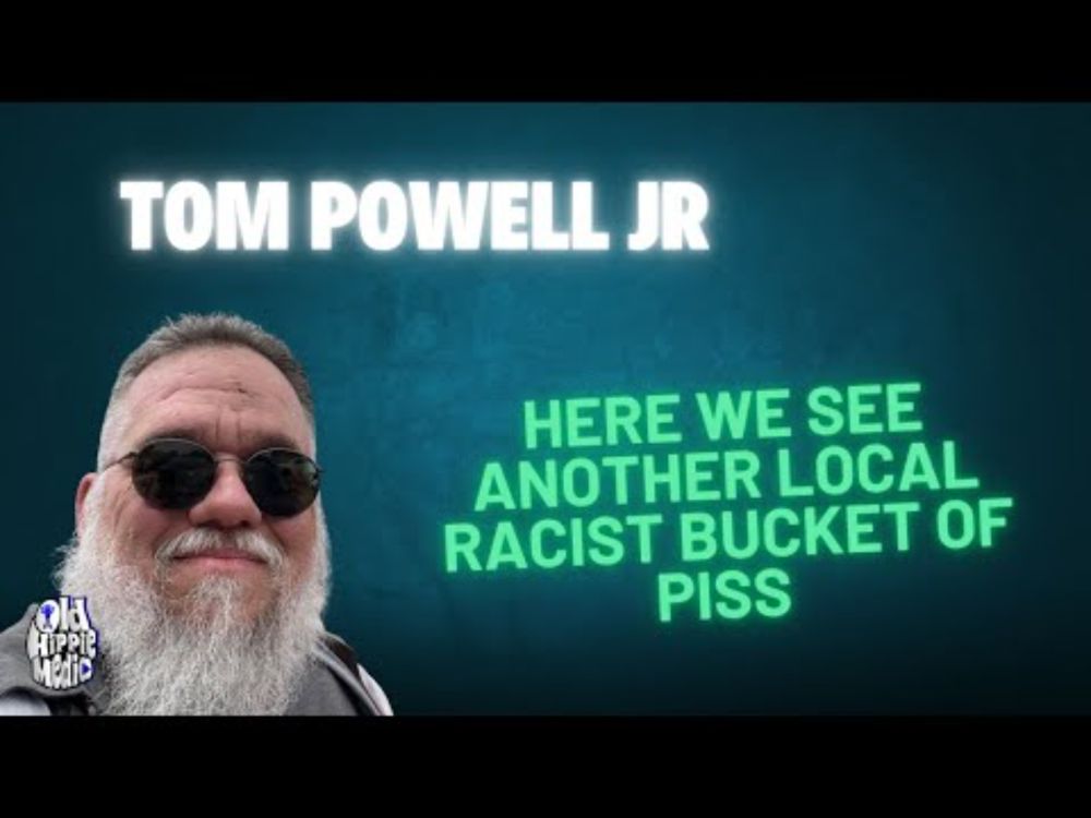 Here we see another local racist bucket of piss