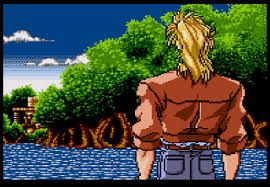 in-game interstitial from Genesis videogame: Earnest Evans