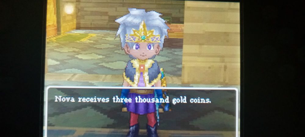 Caption: Nova receives three thousand gold coins