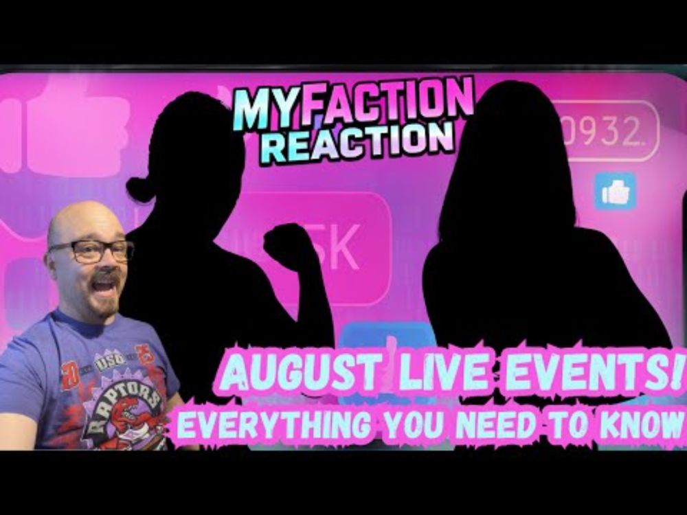 Leaked August Live Events in MyFaction – What's Coming Next?