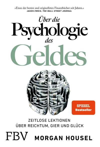 Cover:
Das Buchcover zeigt den Titel "Über die Psychologie des Geldes"  in großer Serifenschrift, wobei "Geldes" in einem sanften Grünton hervorgehoben ist. Darunter befindet sich ein stilisiertes Gehirn aus gefalteten Dollarnoten, das die Verbindung zwischen Finanzen und Psychologie symbolisiert. Der Untertitel Zeitlose Lektionen über Reichtum, Gier und Glück steht klar und prägnant unter dem Titel, während der Name des Autors Morgan Housel in Fettdruck am unteren Rand erscheint. Das minimalistische Design wird durch eine weiße Hintergrundfarbe und subtile grüne Akzente ergänzt.

Zusammenfassung:
Über die Psychologie des Geldes  von Morgan Housel erklärt, warum finanzielle Entscheidungen oft von Emotionen und Psychologie geprägt sind, statt von rationalem Denken. Das Buch untersucht zeitlose Lektionen über Reichtum, Gier und Glück und beleuchtet, wie persönliche Erfahrungen, Geduld und das Verständnis von Risiko den finanziellen Erfolg beeinflussen. Es betont die Bedeutung von Bescheidenheit, langfristigem Denken und dem Verzicht auf das Streben nach Statussymbolen. Mit fesselnden Anekdoten und praktischen Ratschlägen ist es eine unverzichtbare Lektüre für jeden, der seine Beziehung zu Geld besser verstehen möchte.

Details:
Titel: Über die Psychologie des Geldes 
Autor: Morgan Housel
Untertitel: Zeitlose Lektionen über Reichtum, Gier und Glück
Veröffentlichung: 2020
Genre: Finanzpsychologie, Verhaltensökonomie
Verlag: Harriman House

Hashtags:
#PsychologyOfMoney #MorganHousel #Finanzpsychologie #GeldManagement #FinanzielleFreiheit #RationalDenken #ReichtumUndGlück #Verhaltensökonomie