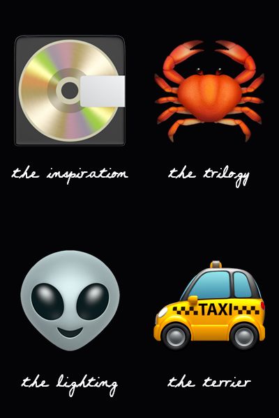 the inspiration / the trilogy / the lighting / the terrier