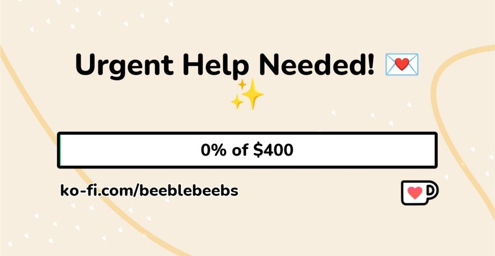 Support ☁️ Beebs ☁️ on Ko-fi! ❤️