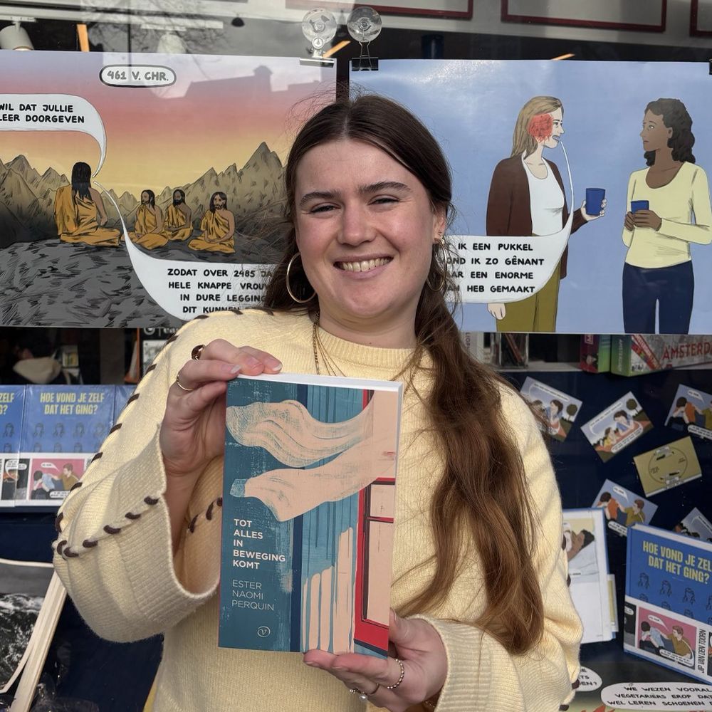 Social media manager Lieve met Ester Naomi Perquins Tot alles in beweging komt