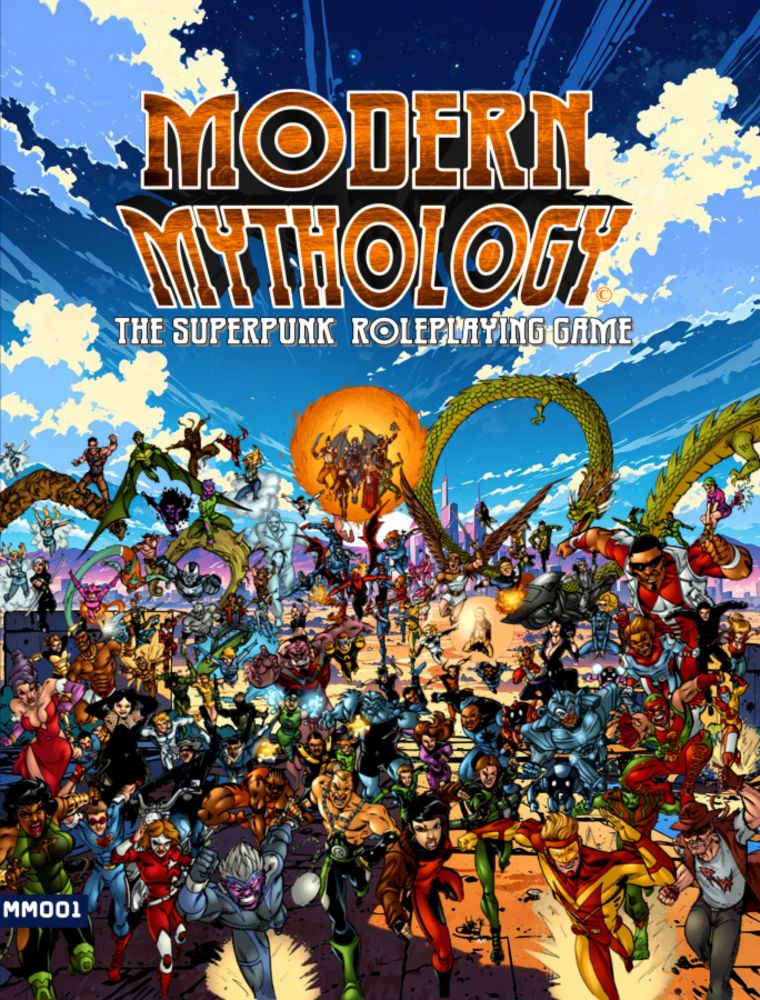 Modern Mythology - Relentless Fiction | Modern Mythology | DriveThruRPG
