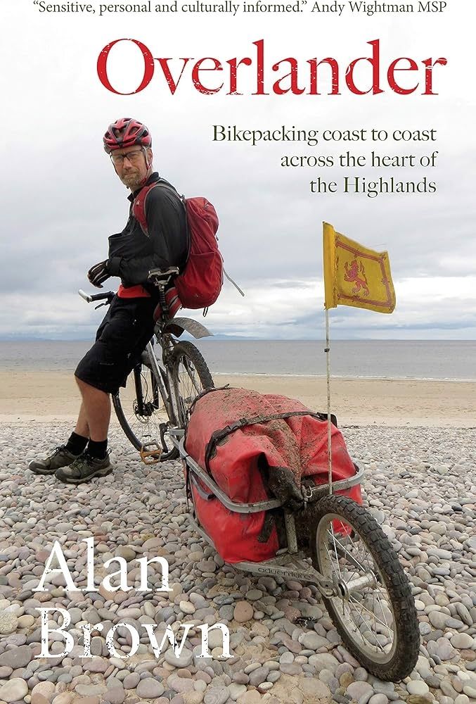 The cover of the book Overlander by Alan Brown. 