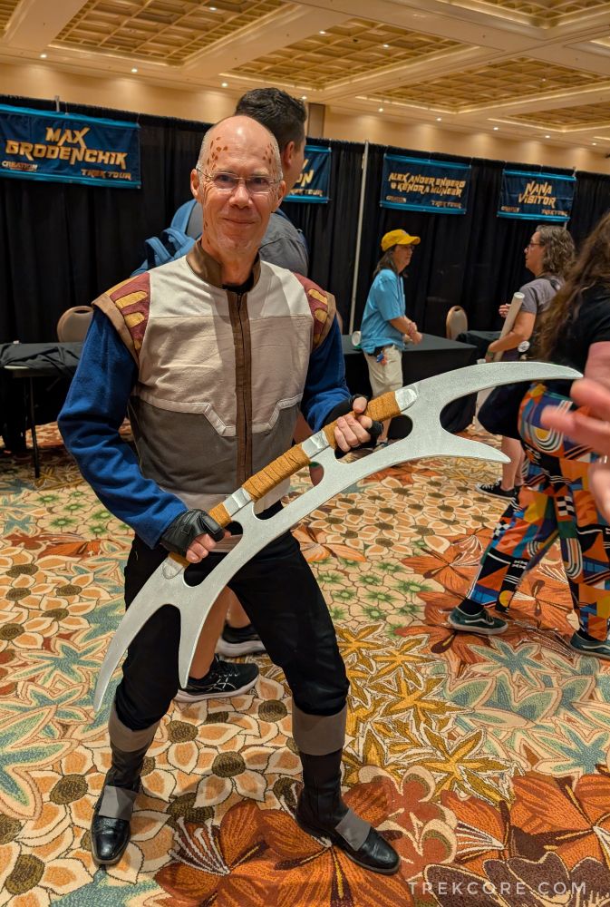 Cosplayer as Curzon Dax 