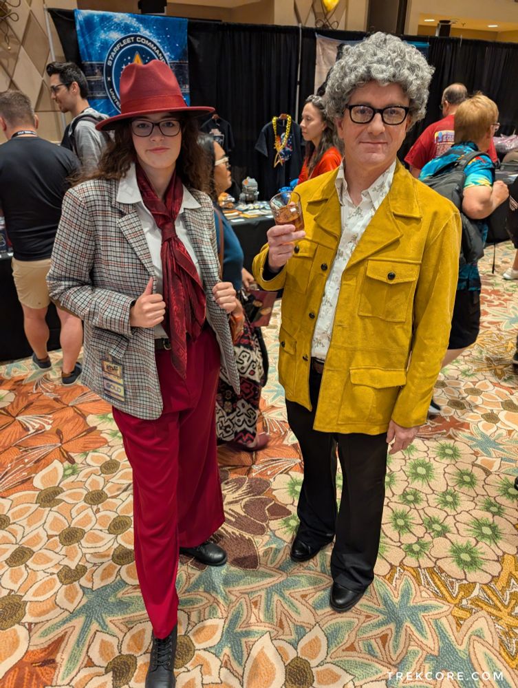Cosplay of Strange New Worlds episode "A Space Adventure Hour" 