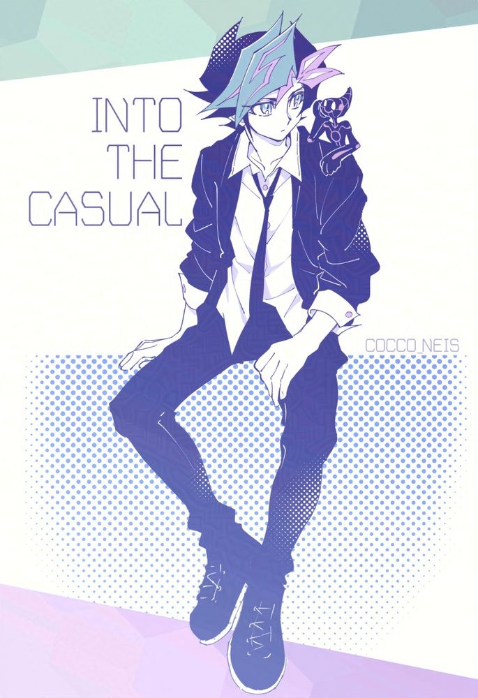 [Fanart] 藤木遊作 & Ai - 遊戯王VRAINS