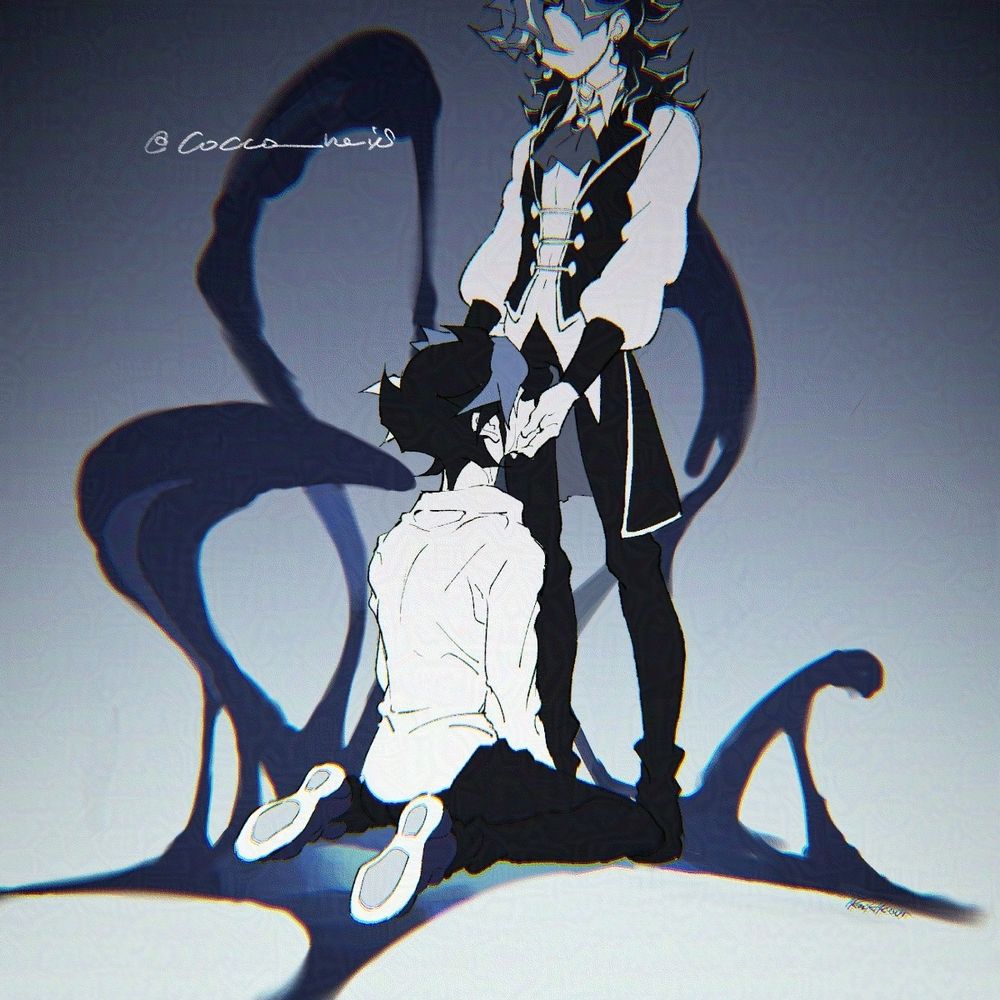 [Fanart] 藤木遊作, Ai人間態 - 遊戯王VRAINS