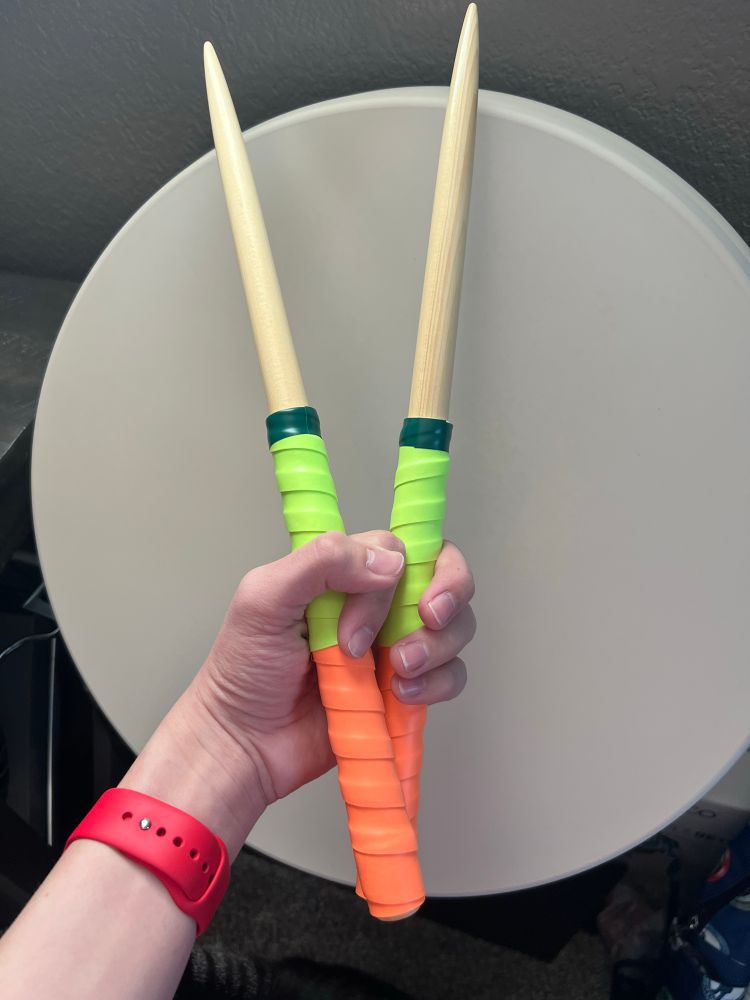 New pair of bachi with Taikoller