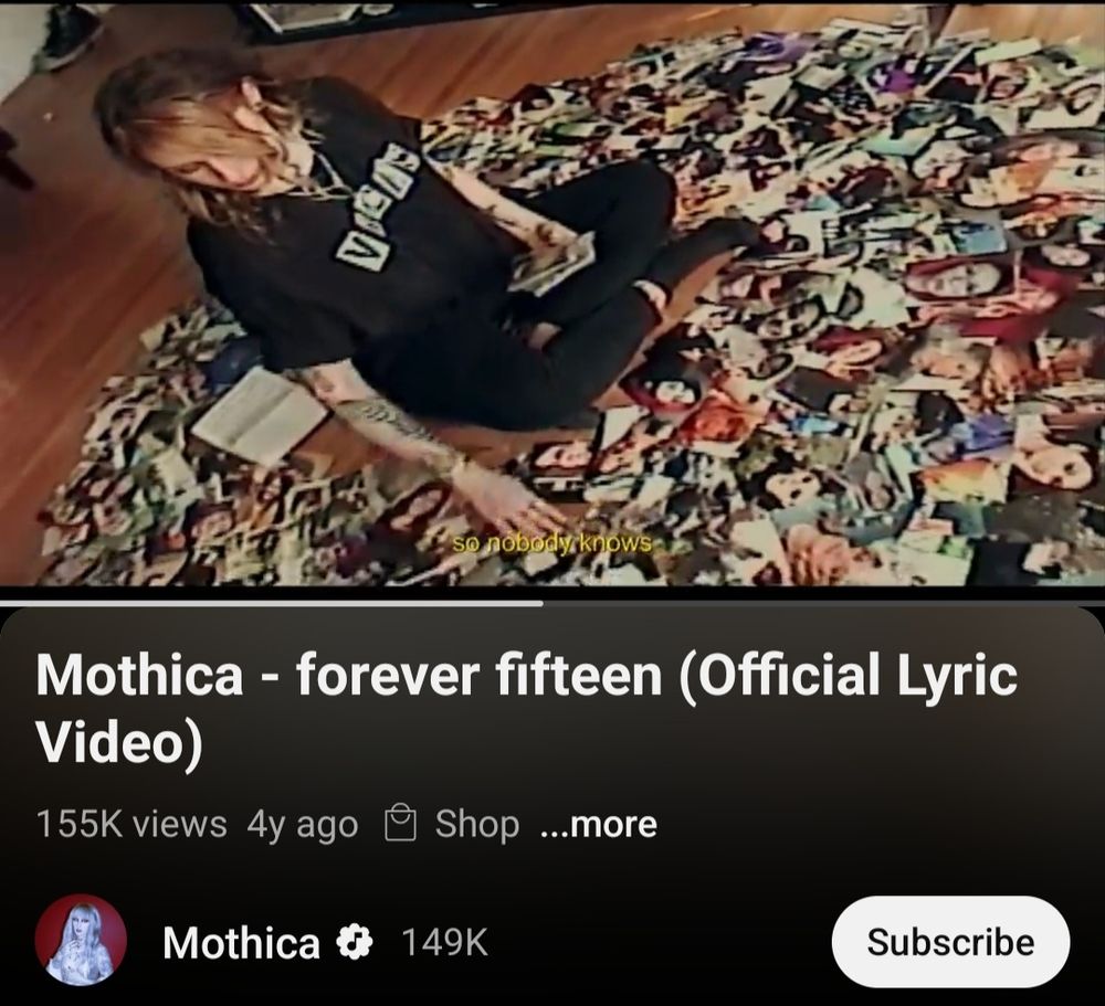 Song Title: Forever Fifteen
Artist: Mothica