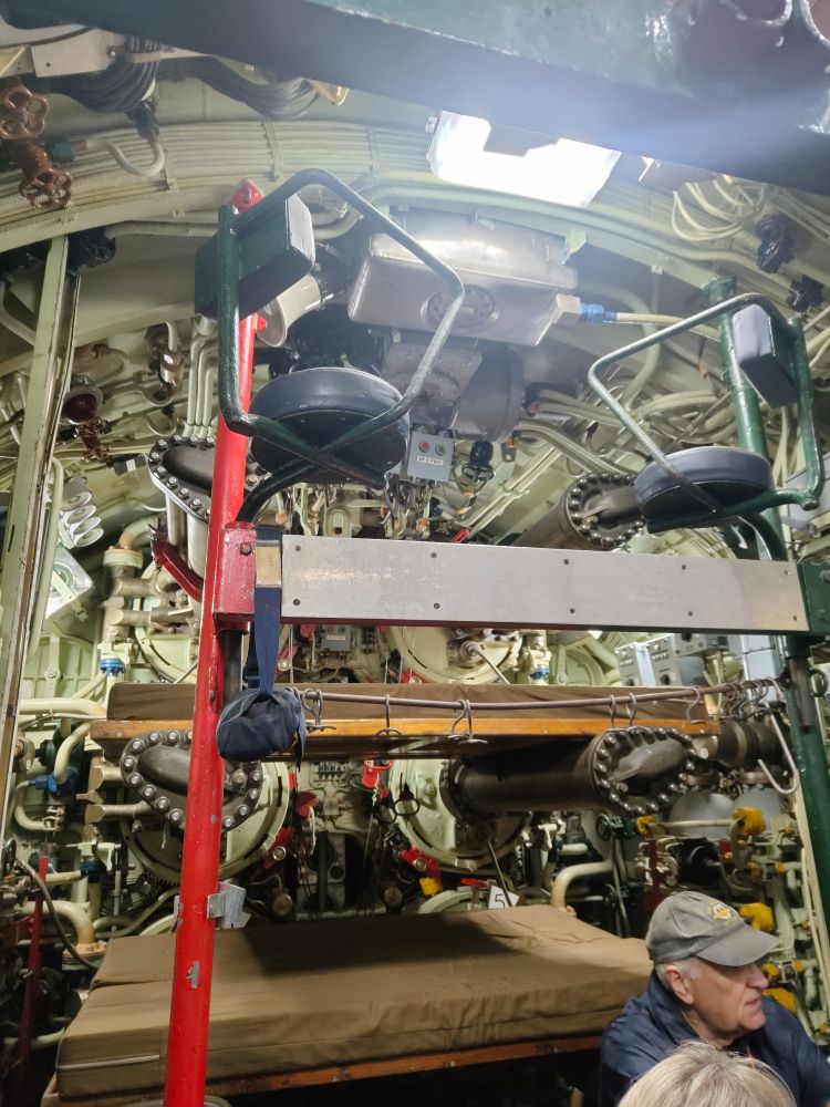 Daphne submarine interior