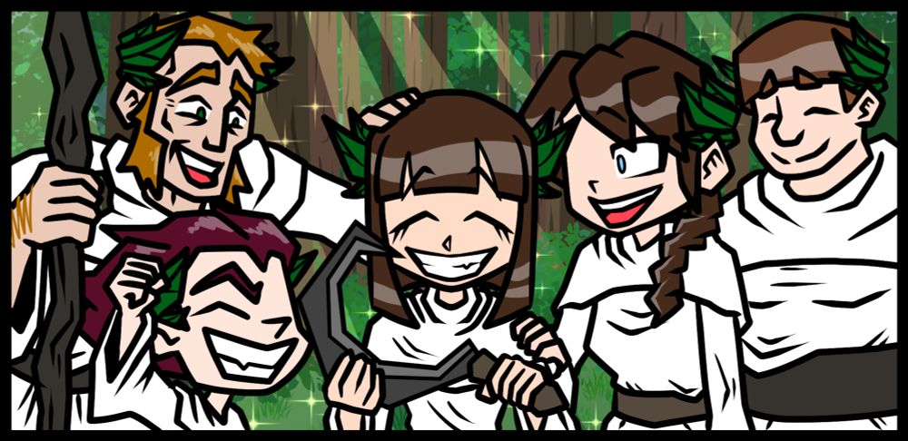 Gage was the only of his new, found family to connect with the World and channel its gifts. Their grove grew more lush every season - it was a sparkling jewel that drew the accolades of the Archdruids.