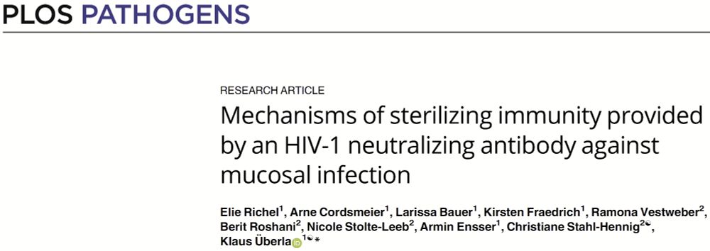 Best way to protect individuals from viruses is to block entry of viruses into the very first cells at the exposed mucosal site. Most important for HIV, since this avoids establishment of latently infected cells, that may reactivate the virus years later. Elie Richel now shows in a preclinical HIV model that monoclonal antibodies can do this this by neutralization, but not by Fc-effector functions.