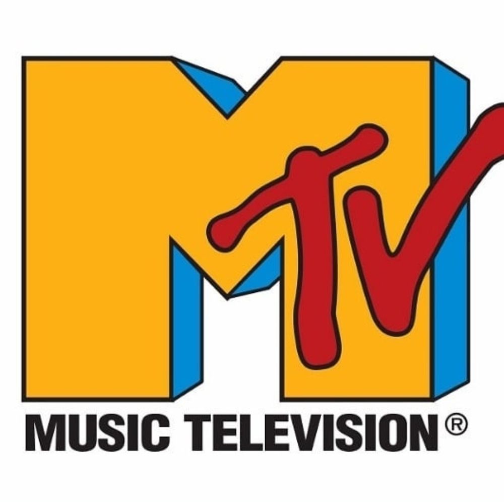 The MTV (Music Television) logo with a yellow M and a red TV.