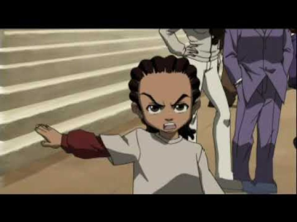 Riley's speech - The trial of R.Kelly - The Boondocks (S01E02)