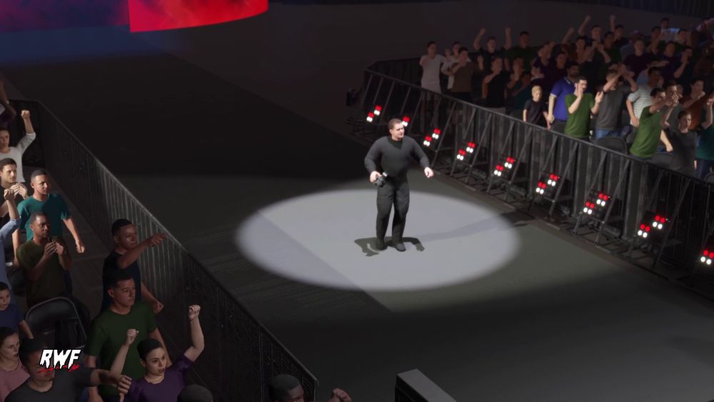 Self walking along our entrance ramp, Instax in hand to capture the moment. It might as well have been taken in a cellar with how dark it came out.