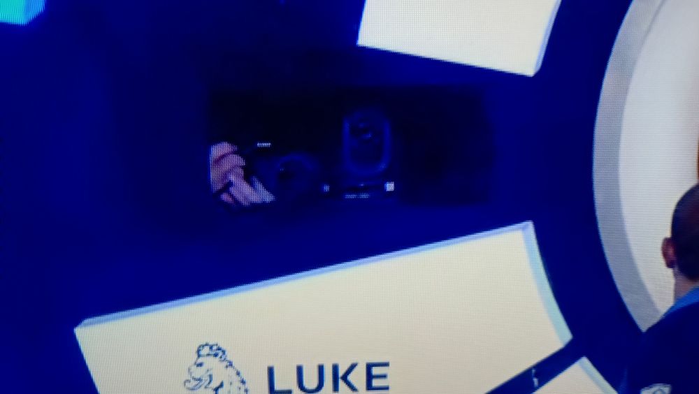 A pair of hands holding a camera, next to a perfect good gimble cam and knocking it out of alignment. Yep, that's Anton, all right.