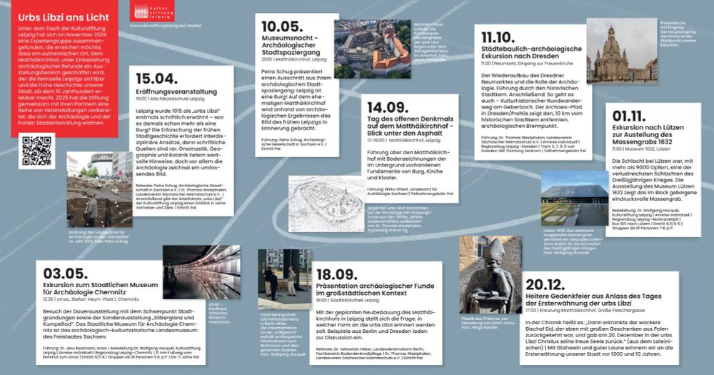 Veranstaltungstermine für 2025
