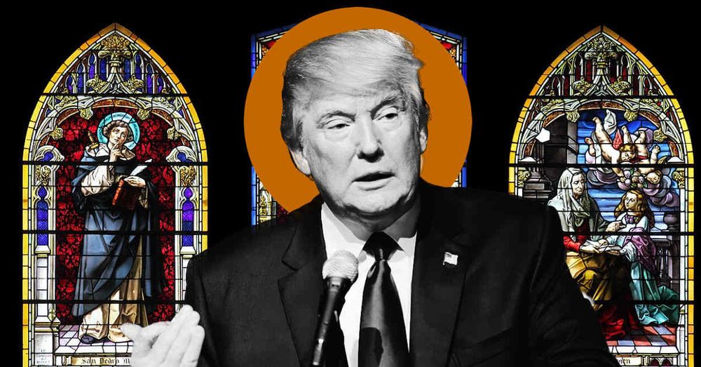 Trump invokes eternal life in plea for campaign cash