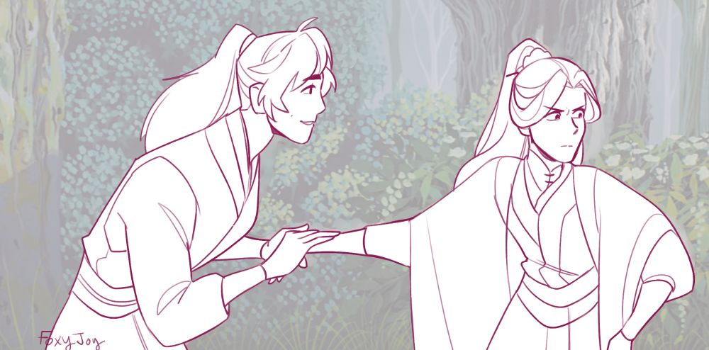 Sleeping beauty screenshot redraw of ranwan from sleeping beauty