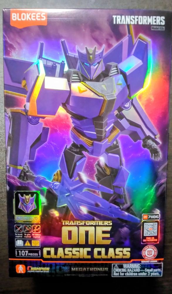 「BLOKEES」のメガトロナス(ONE版)のパッケージ