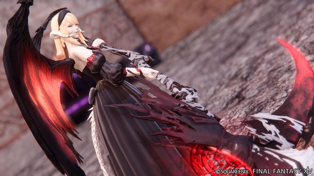 サマー・フォーマルドレス×リーパー
#FF14 #FF14SS #前角倶楽部 #アウラ