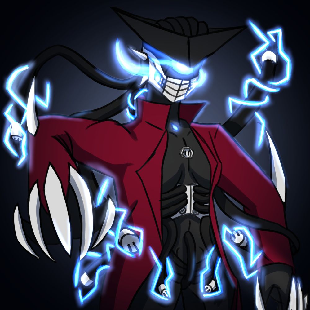 Unidade Zeus, criatura uma vez humana de um RPG que mestro. Meu atual maior orgulho