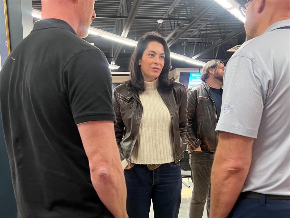 Talking to IBEW folks.