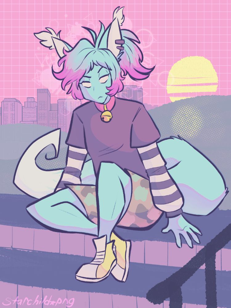 day 1: alien cat thing
Mel for ~scph1002