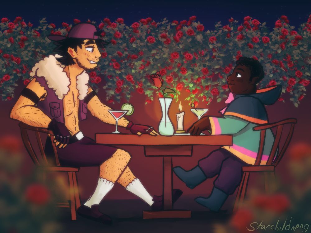 day 9! dinner date...!
Opala and Garou for ~9nabaca