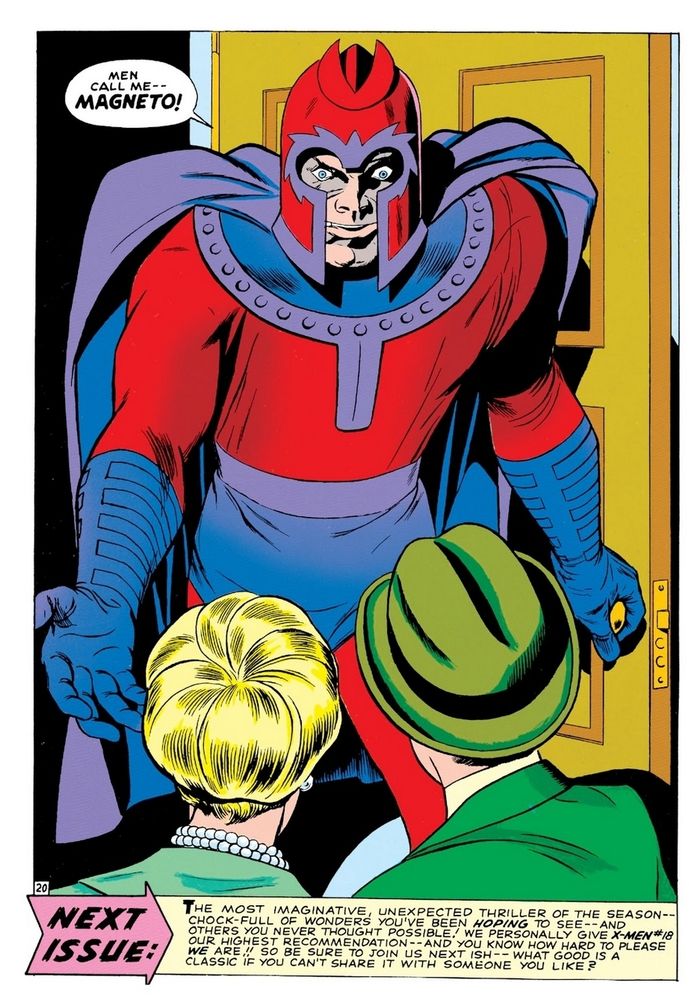 The final page of X-Men #17