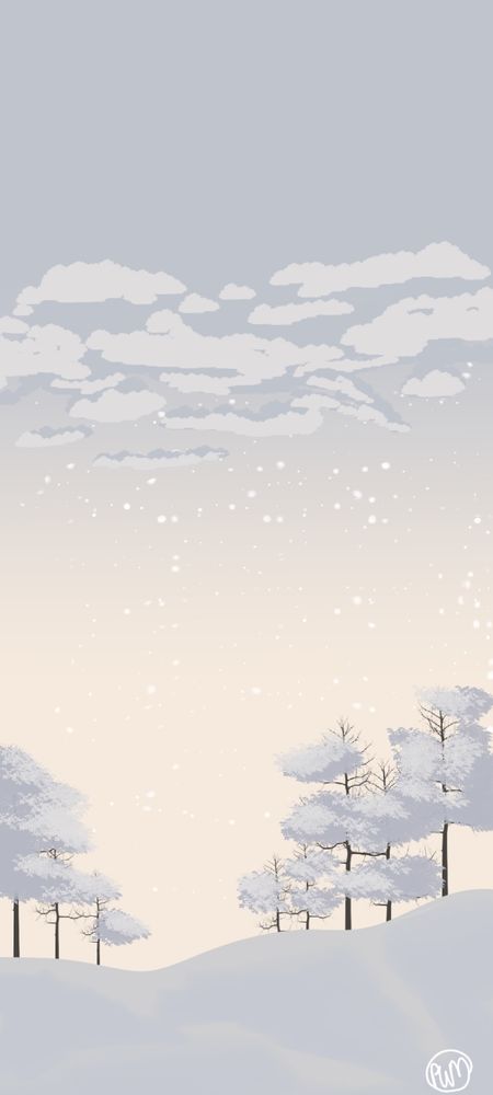 A snowy morning 
