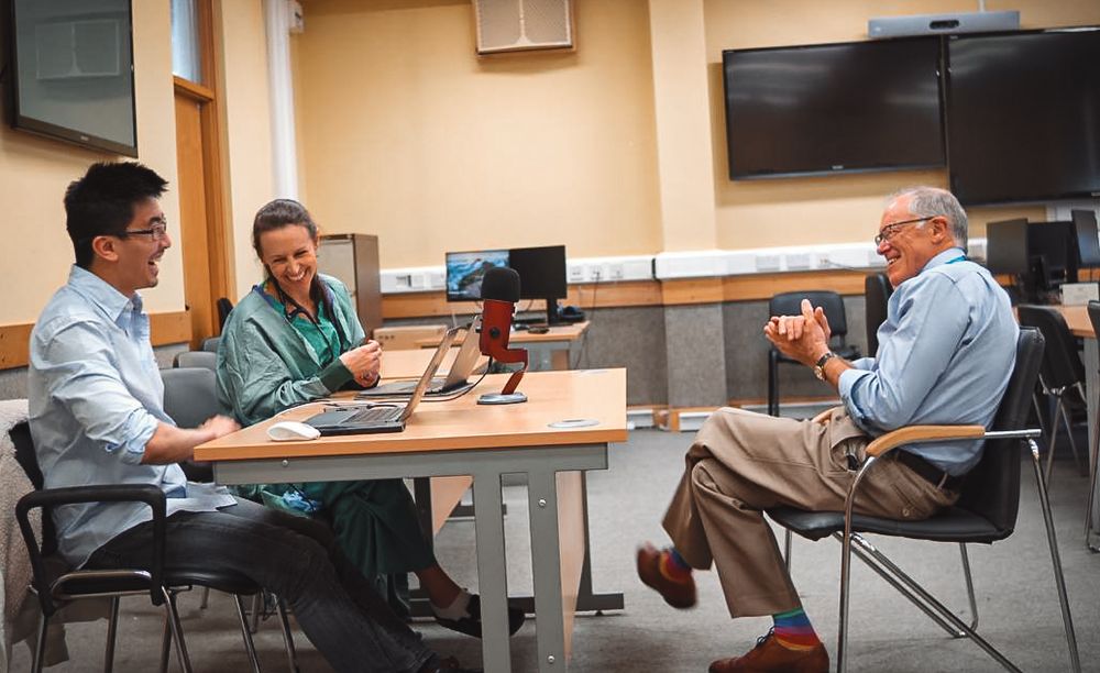 ''The Guiding Light ''  - A mentor's moment with his two proteges