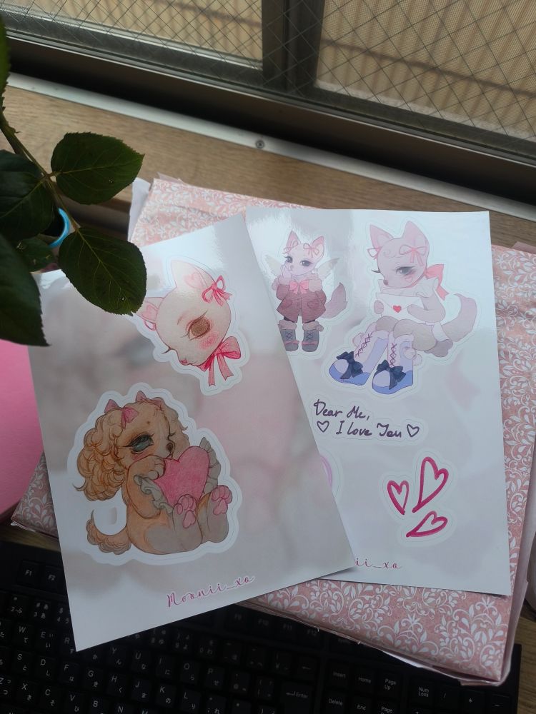 Same stickers but a close up 