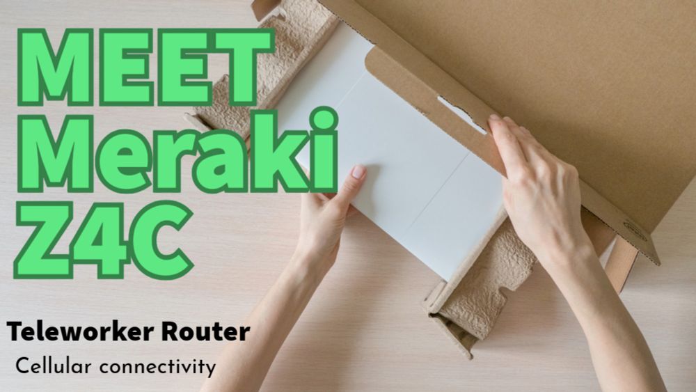 Introducing the Meraki Z4C: A Powerful Router for On-the-Go Connectivity