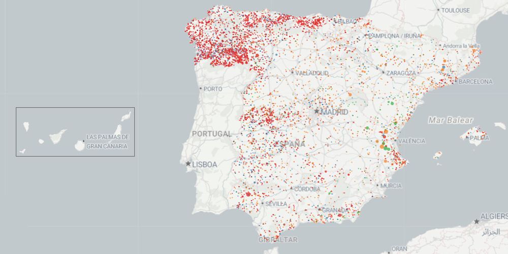 Galicia es la comunidad autónoma con más incendios y más superficie calcinada