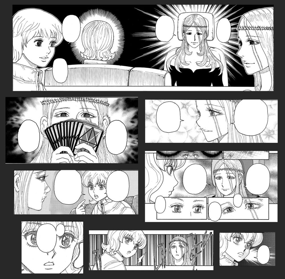 panels of doughy eyed pretty girls