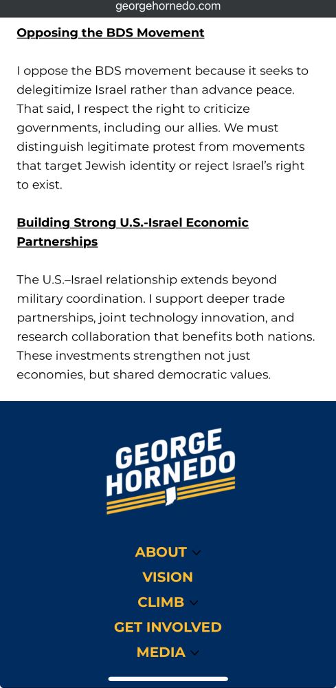Page from www.georgehornedo.com/israelpolicy