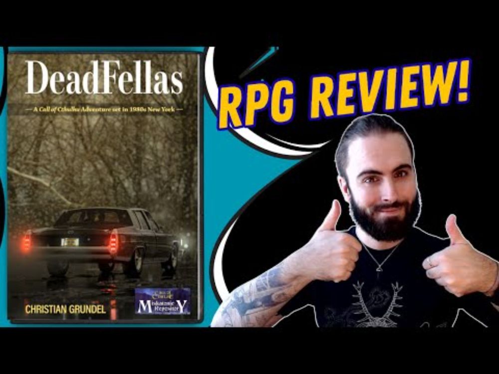 Goodfellas meets Call of Cthulhu! RPG Review.