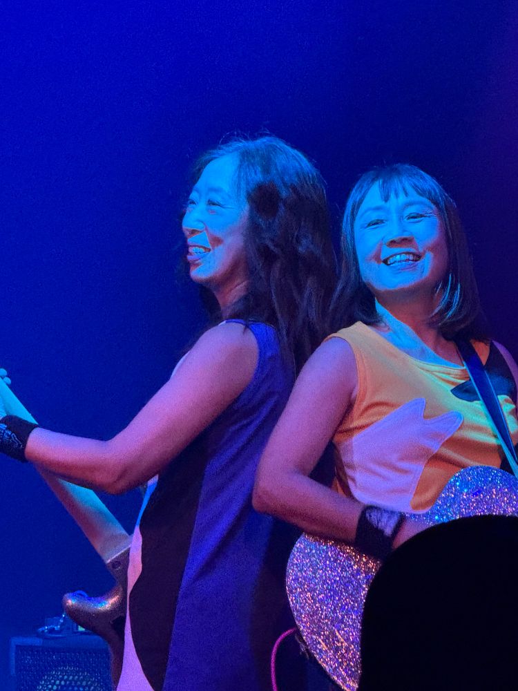 Shonen Knife performing at The Ritz