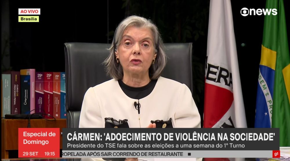 Cármen Lúcia anuncia criação de observatório permanente para combater violência política em período eleitoral