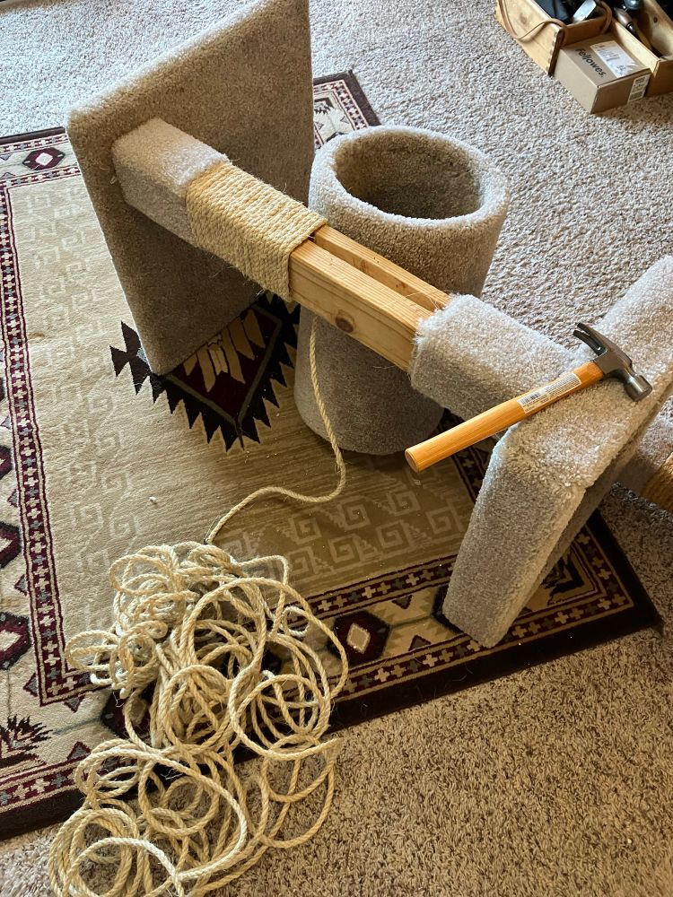 Reroping in process. 