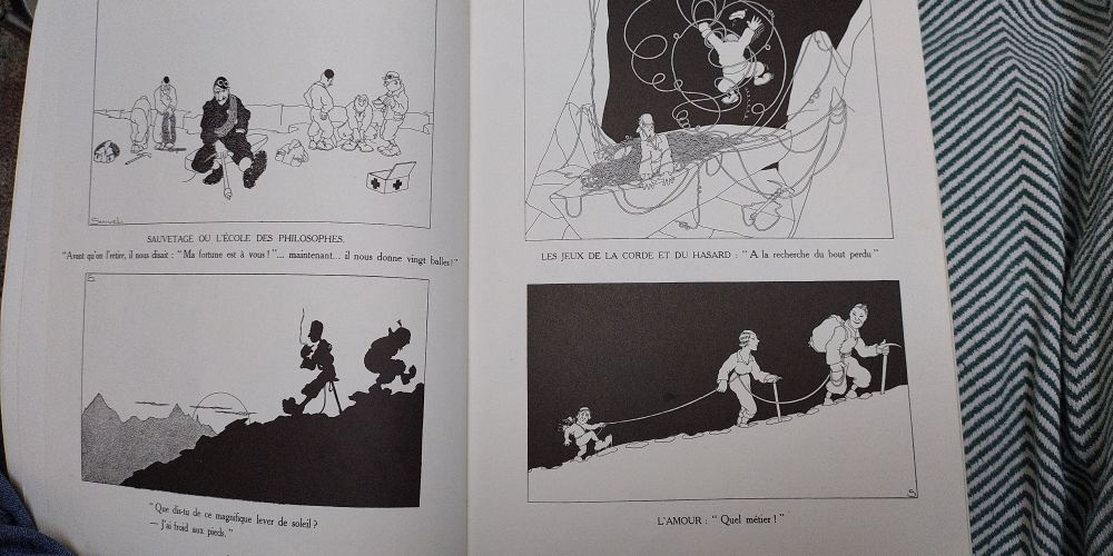 Planches de dessins par Samivel