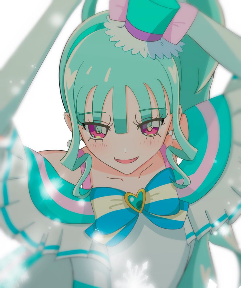 SLY⭐︎N3B白ファーにブルースライ綺麗な青♡可愛いです