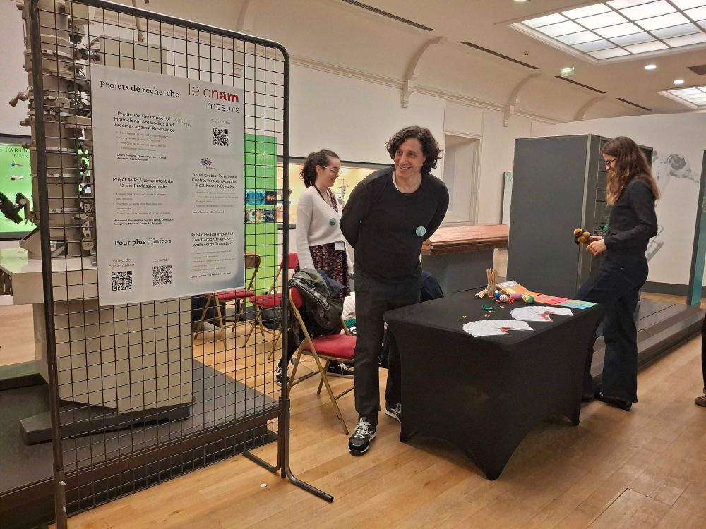 Photo du stand du laboratoire MESuRS à la fête de la science