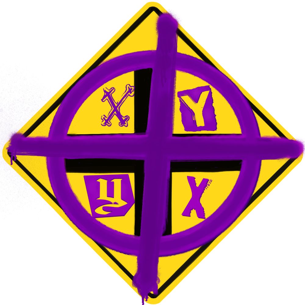 The intersexion logo, decorative